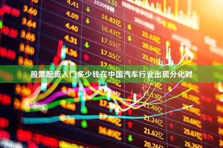 股票配资入门多少钱在中国汽车行业出现分化时