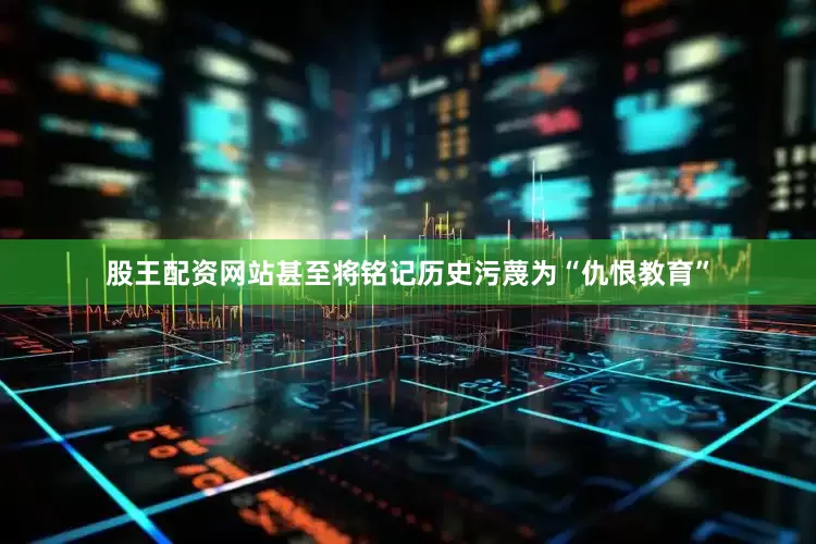 股王配资网站甚至将铭记历史污蔑为“仇恨教育”